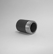 Резьба сталь НР 3/4"х20мм резьба/труба (общая длина 40/30мм), под приварку - фото
