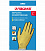 Перчатки латексные хозяйственные ЛАЙМА "Стандарт" х/б напыление, размер L, 600270 - фото