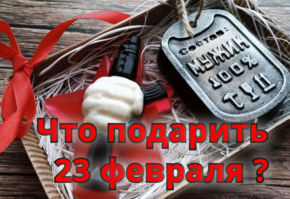 Что подарить на 23 февраля ?