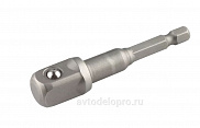 Адаптер-переходник для головок 1/4"HEX1/4" 65мм Автодело   - фото