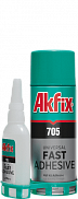 Набор для склеивания Akfix 705 (50гр(65) клей+200мл активатор) - фото