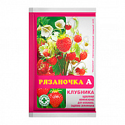 Удобрение универсальное минеральное марки: Рязаночка А (клубника) (60 г)	 - фото