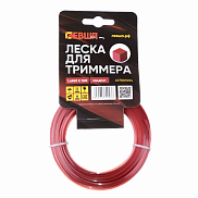 Леска для триммера 1.6мм*15м, квадрат ЛЕВША - фото