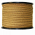 Канат 12мм(36пр)*100м полипропиленовый плетеный с сердечником, цветной, МДС 