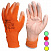 Перчатки, для садовых работ, полиэстер, полиур. покрытие, в и/у, 8(М), однотонные