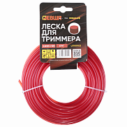 Леска для триммера 3.5мм*15м, круглая ЛЕВША - фото