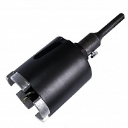 Коронка по бетону SDS+  42*10*M16 Skywer, алмазная, сегмент (без подачи воды, сверление без удара) - фото