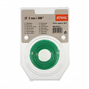 Леска для триммера 2.0мм*15,0м, круглая (зеленая) Stihl - фото