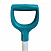 Ручка для лопаты усиленная, под черенок d 32мм (цветная) 