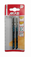 Полотно для лобзика MPS 3106-2 Т111С 100*75*3 (дер/пласт) грубый распил (2шт/уп) - фото