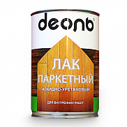 Лак алкидно-уретановый Паркетный (Деоль) быстросохнущий глянцевый 0,75 л - фото