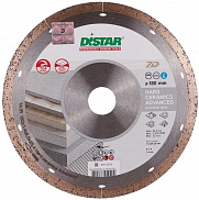 Диск алмазный сплошной 180*1,4*8,5*25.4 Distar Hard Ceramics Advanced 1A1R - фото