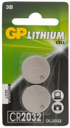 Батарейка GP Lithium CR2032 BL-2 (уп) - фото