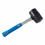 Киянка резиновая Remocolor  450г, фибергласовая ручка - фото