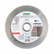 Диск алмазный сплошной 180*1.5*8,5*25.4 Distar 1A1R Bestseller Ceramic Granite - фото