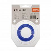 Леска для триммера 1.6мм*15,2м, круглая (синяя) Stihl - фото