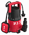 Насос дренажный PIT PSW550-C (550Вт, напор 9м, корпус удар. пластик, производ 150л/мин. чист.вода)