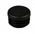 Заглушка для труб круглая d 89, черная