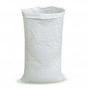 Мешок для строительного мусора 56*107см, плотный, белый - фото