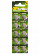 Батарейка GP G13 (LR44, A76) BL-10 - фото