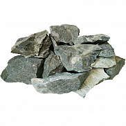 Камень для бани "Серпентинит" колотый 10кг ЛЕВША - фото