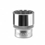 Головка 14мм 1/2" (универсальная), Yato Spline  - фото
