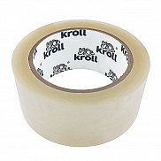 Скотч упаковочный прозрачный 48мм*100м Kroll - фото