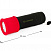 Фонарь карманный ULTRA FLASH LED 15001-A 9LED (светофор, красный+черный)