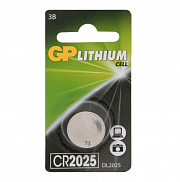 Батарейка GP Lithium CR2025 BL-1 - фото