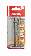 Полотно для лобзика MPS 3103-2 Т101D 100*75*4 (дер/пласт) чистый распил (2шт/уп) - фото
