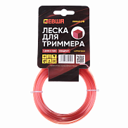 Леска для триммера 1.3мм*15м, квадрат ЛЕВША - фото