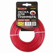 Леска для триммера 3.5мм*15м, квадрат ЛЕВША - фото
