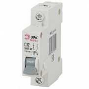 Автоматический выключатель 1P 32A (C) 4.5кА ВА 47-29, SIMPLE-mod-06 ЭРА - фото
