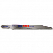 Полотно для лобзика WILPU HC 123 Star 91*60мм (дер/пласт), чистый быстрый рез (2шт/уп) - фото